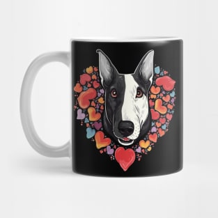 Bull Terrier Valentine Day Mug